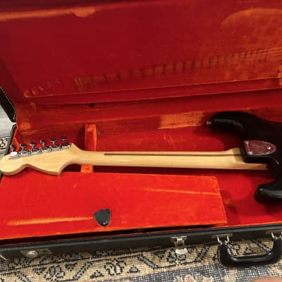 Vintage Fender Stratocaster  1975-1976  Tuxedo Black image 9