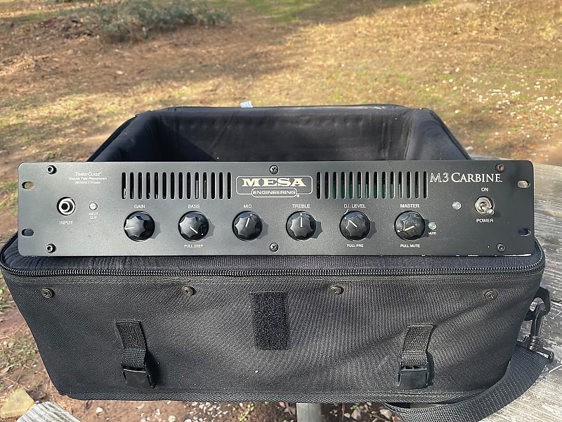 Mesa Boogie M3 Carbine Rackmount Bass Amp Head | Reverb