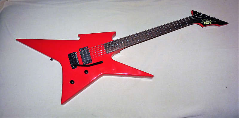 B.C. Rich Ironbird Rave 1986 Ferrari Red | Reverb