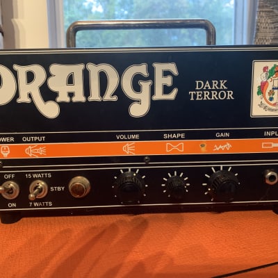 Orange Dark Terror 15-Watt Guitar Amp Head | Reverb