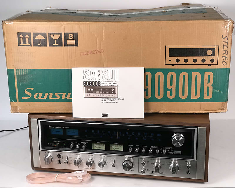 NOS Never Used Sansui 9090DB Stereo Receiver  			