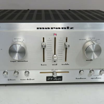 MARANTZ 1122DC INTEGRATED STEREO AMPLIFIER SERVICED FULLY RECAPPED image 1