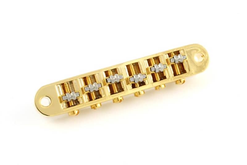 Allparts Roller Tunematic Bridge - Gold image 1