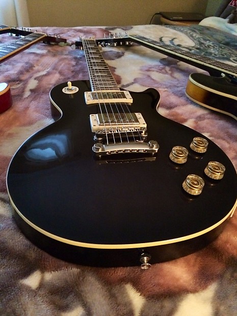 Epiphone Les Paul '60s Tribute 2010 Midnight Ebony Gibson