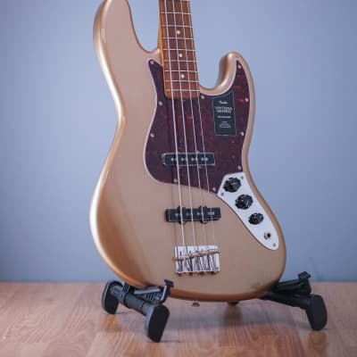 Fender Vintera 60s Jazz Bass PF Firemist Gold image 1
