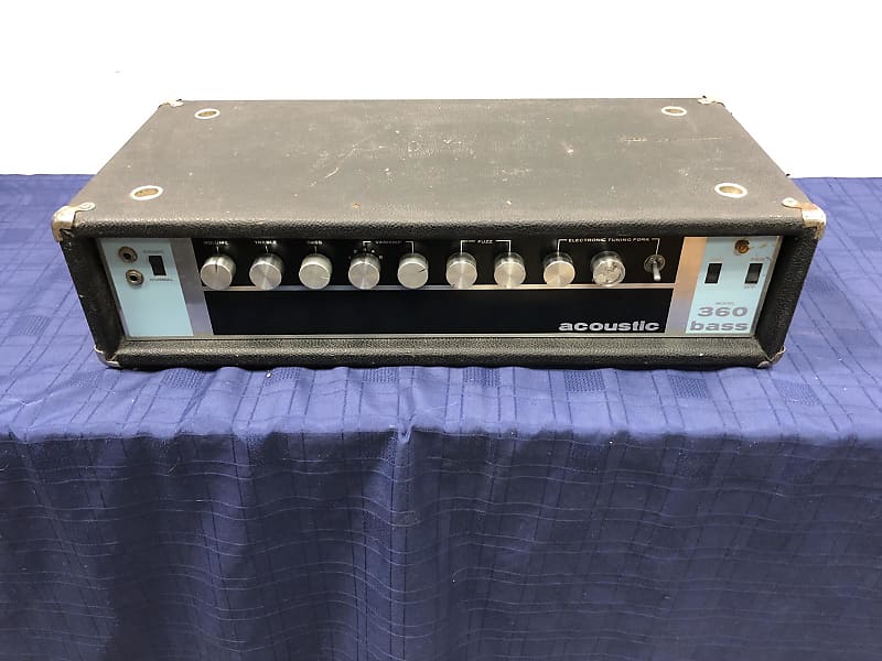 Vintage Acoustic  Model 360 Bass Preamp Head image 1