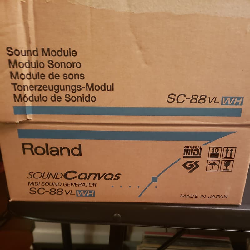 Roland SC-88 VL Sound Canvas Sound Module White | Reverb
