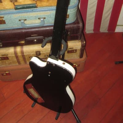 Dan Armstrong U-1 Bass Guitar 1960s - Black image 4