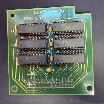 Akai MPC60 Max Memory Upgrade 1987 - Yes