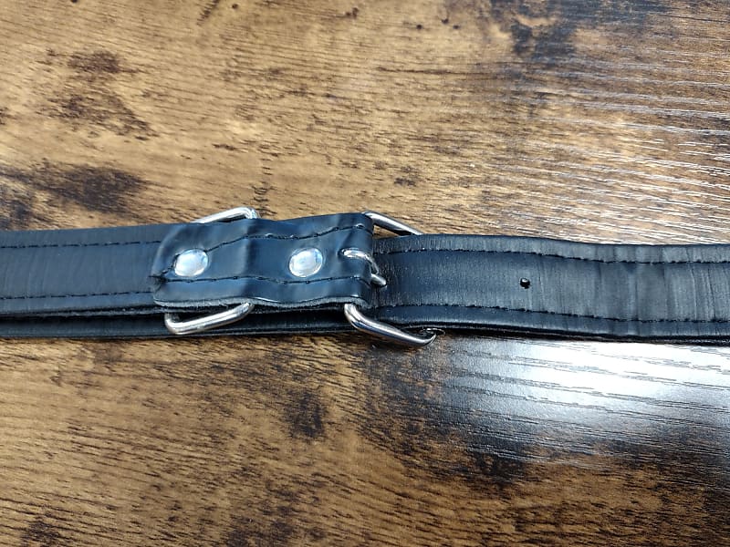 E.f. Durand Black Leather Case Strap 