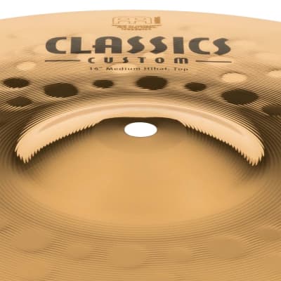 Meinl Classics Custom Medium Hi Hat Cymbals 14 image 6