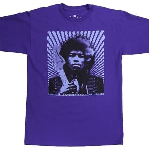 Fender Jimi Hendrix "Kiss the Sky" T-Shirt, Purple, L 2016