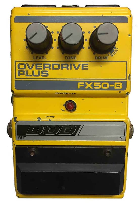 DOD Overdrive Plus FX50B Electric guitar effects pedal image 1