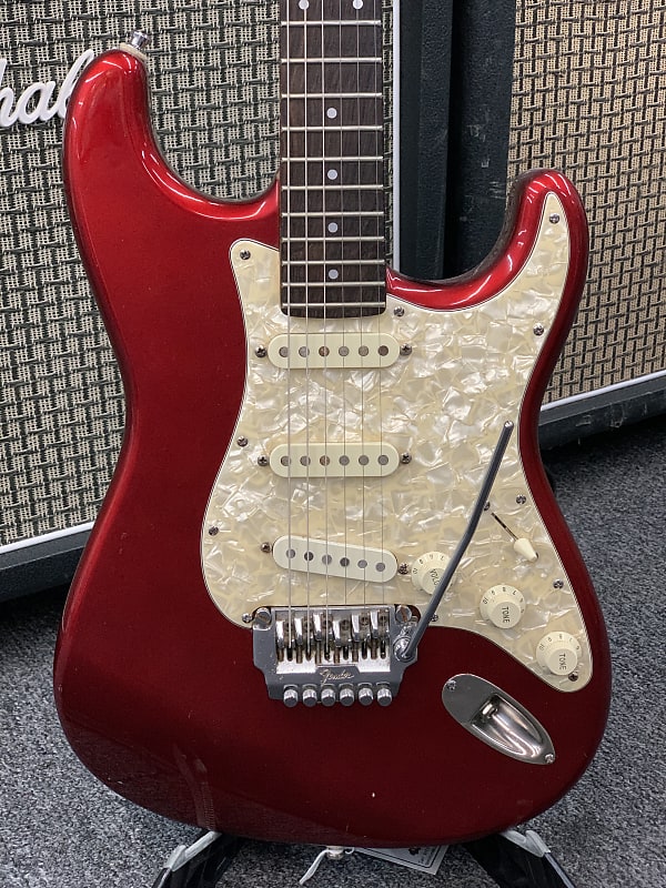 Fender Contemporary Stratocaster 1985 Red | Reverb