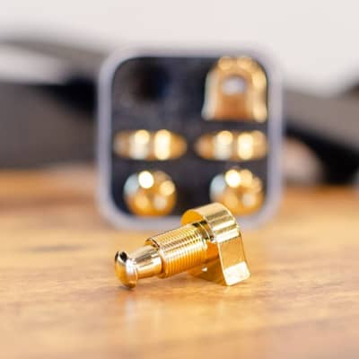Schaller S Locks - Guitar Strap Locks - Gold