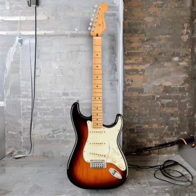 Fender Player Plus Stratocaster 6-String Electric Guitar (Right-Hand, 3-Color Sunburst) image 8