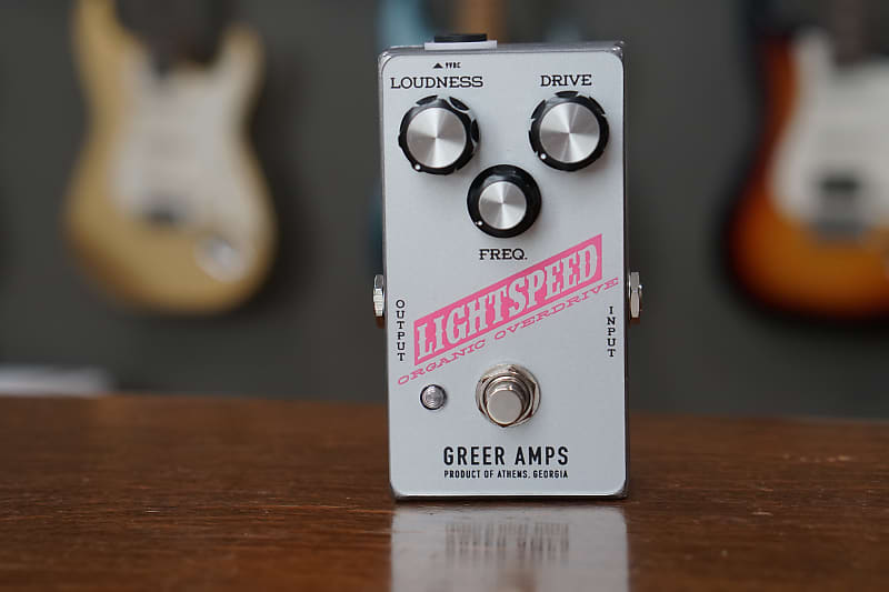 ギター Greer Amps Lightspeed Organic Overdrive Lightspeed Organic Overdrive - Greer Amps