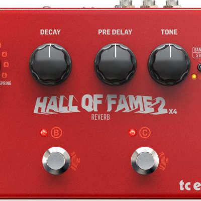 HALL OF FAME 2 ×4 reverb TC Electronic | Product | HALL OF FAME 2 X4 REVERB