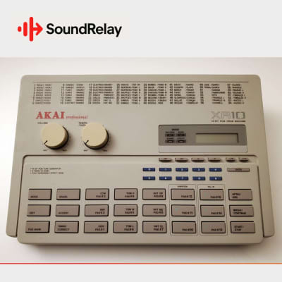 Akai XR10 - Drum Machine OS 2.1 - PSU Included - Manual Included - Tested