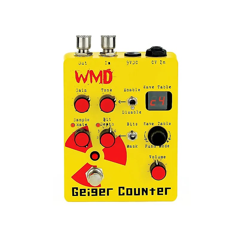 WMD Geiger Counter Digital Destruction Guitar Pedal image 1