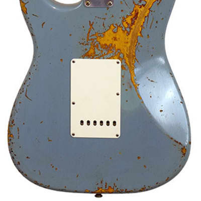 Fender Stratocaster 59 Hv Relic Blue MB-PW image 3