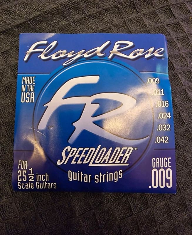 FLOYD ROSE SPEEDLOADER GUITAR STRINGS GAUGE 009 NEU TOP RAR Reverb