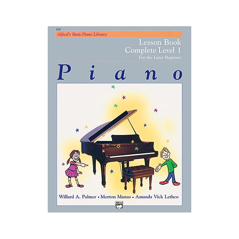 Alfred Alfred's Basic Piano Course Lesson Book Complete 1 | Reverb