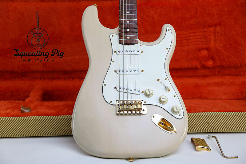 FENDER USA American Vintage Reissue Stratocaster "Mary Kaye Blonde + Rosewood" (1987) image 1