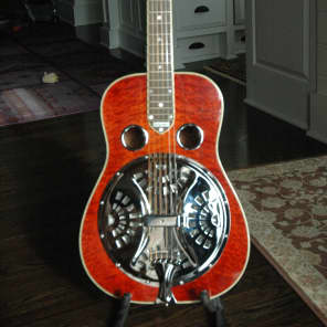 Scheerhorn #21 Wish List Resonator Guitar 2011 Artisan Red Mahogany image 1