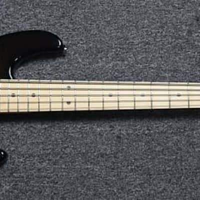 G&L Kiloton 5, Blackburst over Premier Flame Maple Top w/ Maple Board image 2