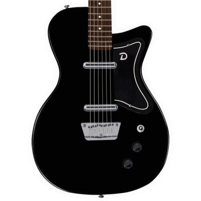 Danelectro '56 Baritone Electric Guitar ~ Black image 2