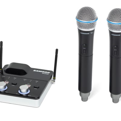 Samson Concert 288M Dual-Channel Handheld Wireless System D-Band for sale
