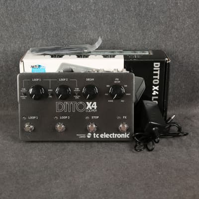Reverb.com listing, price, conditions, and images for tc-electronic-ditto-x4-looper