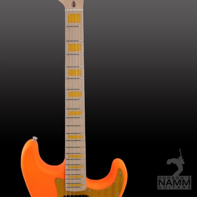 2018 Fender NAMM Display Masterbuilt Road Cone Glow On Stage  NOS Stratocaster  D Galuszka  BrandNew image 16