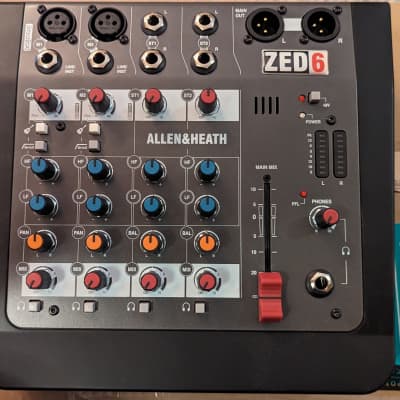 Allen & Heath ZED-6 4-channel Compact Mixer