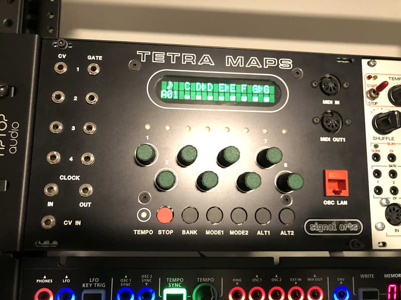 Signal Arts  Tetra MAPS eurorack performance sequencer image 1