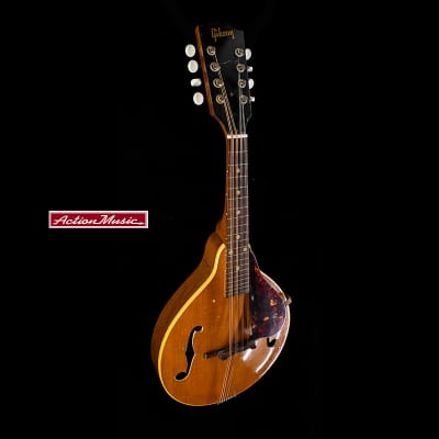 Gibson A40 Style A Mandolin Natural 1951 image 3