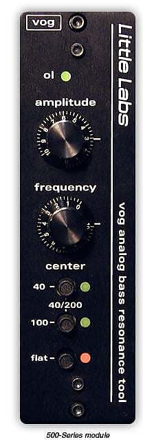 Little Labs VOG (Voice of God) - 500-Series Analog Bass Resonance Tool image 1