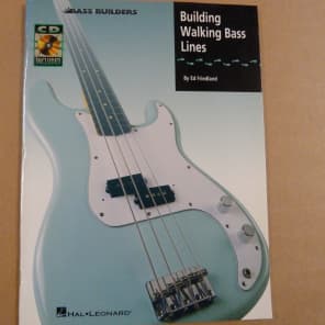 Hal Leonard Building Walking Basslines Book/CD - Ed Friedland Bass Builders
