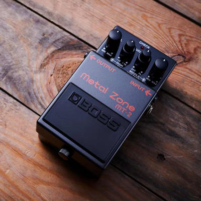 Reverb.com listing, price, conditions, and images for boss-mt-2a-metal-zone-anniversary-edition