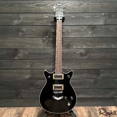 Gretsch G5222 Electromatic Double Jet BT V-Stoptail Black Electric Guitar image 13
