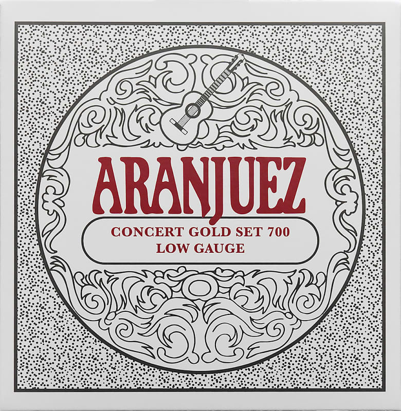 Aranjuez AR700 - Cordes classiques concert gold 700 tension faible image 1
