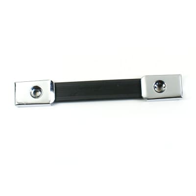 7"/ 180mm Amp handle strap for amplifiers speaker cabinet, Black/Chrome