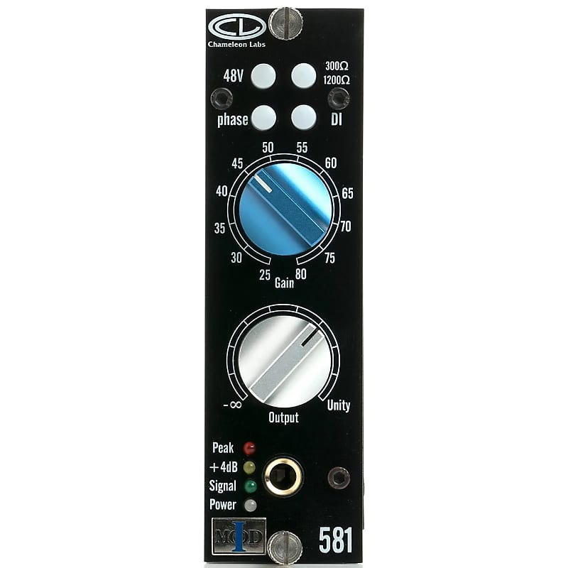 Chameleon Labs 581 500 Series Mic Preamp Module image 1