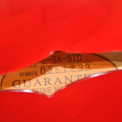 ESP EDWARDS SA-STD Cherry Lacquer Taste / Hollow Body ES335 Type / Made In Japan / E-SA-STD image 9