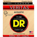 DR Strings VTA-11 Veritas Custom Light Phosphor Bronze Acoustic Strings 10-50