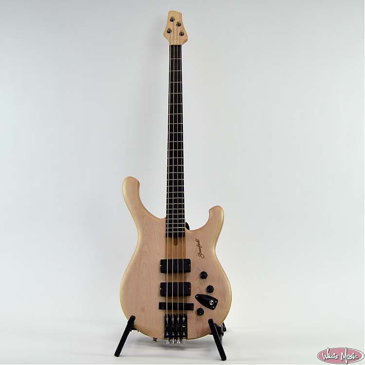 Stonefield Music G Series 4-String Maple Top Bass Guitar, Gig Bag Included image 1