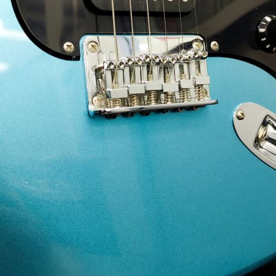 Squier Tom DeLonge Inspired Bullet Stratocaster - Ice Blue image 3