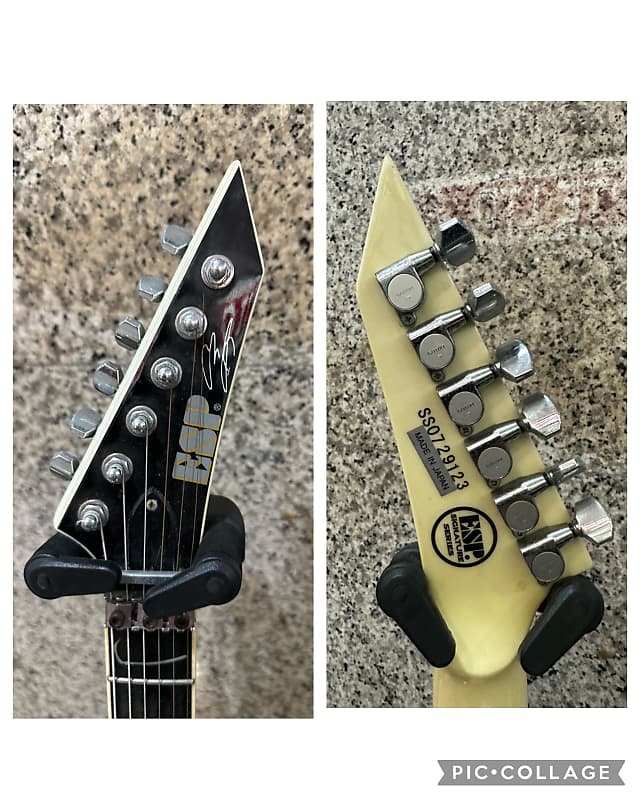 ESP Alexi Laiho Standard Scythe V 2007 White Electric Guitar ESP Alexi Laiho Standard Scythe V 2007 White Electric Guitar