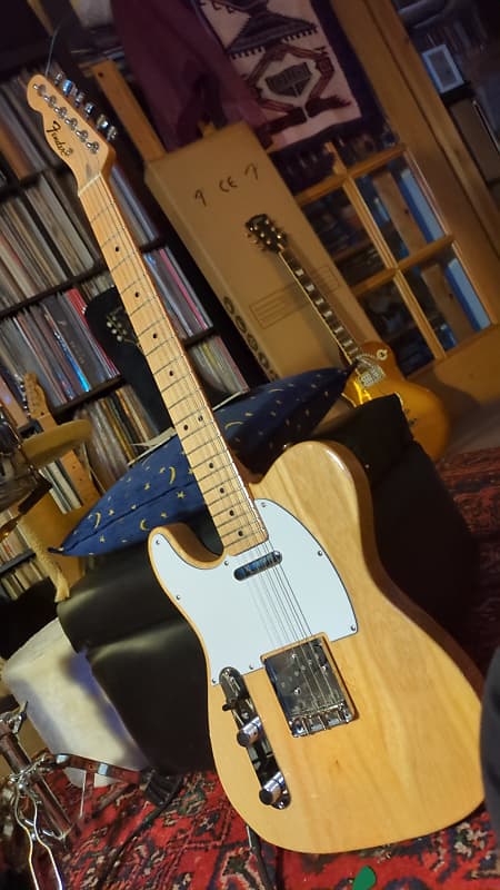 Left-Handed Fender Japan Traditional 70s Telecaster MIJ Ash